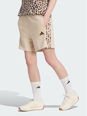 adidas adidas Szorty sportowe 168145 Beżowy Regular Fit