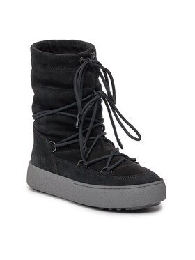 Moon Boot Škornji Za Sneg Ltrack Suede 24501100003 Črna