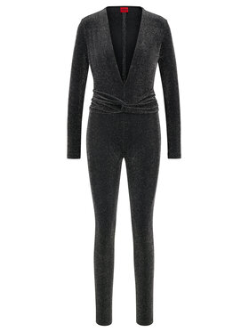 Hugo Hugo Teplákové kalhoty 50483172 Černá Slim Fit