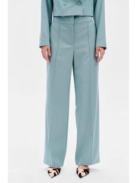 blue shadow blue shadow Spodnie damskie Demi Zielony Regular Fit
