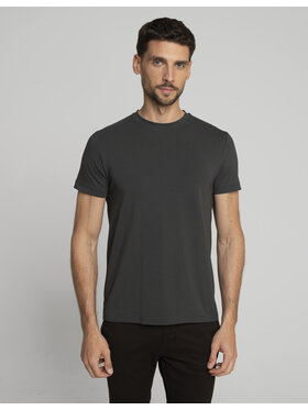 Borgio Borgio T-Shirt covo Zielony Slim Fit