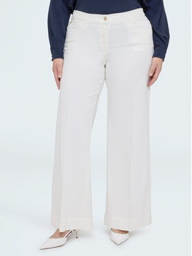 Fiorella Rubino Fiorella Rubino Pantaloni di tessuto P709T005162N011 Bianco Regular Fit