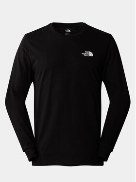 The North Face The North Face Longsleeve Easy NF0A87N8 Czarny Regular Fit