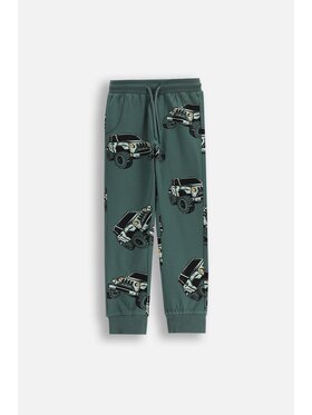 Coccodrillo Coccodrillo Spodnie dresowe WC5122101WBK-011 Zielony Regular Fit