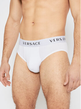 Versace Versace Слипове Basso AUU04019 Бял