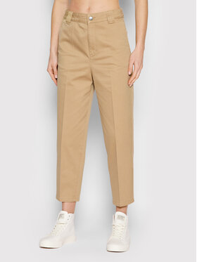 United Colors Of Benetton United Colors Of Benetton Pantaloni chino 4T33DF005 Marrone Cropped Fit