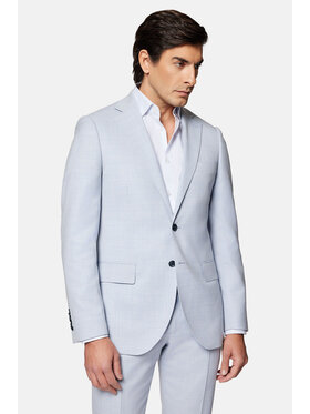 Lancerto Lancerto Garnitur Durango GA073124000014 Błękitny Slim Fit