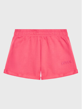 Guess Guess Шорти з тканини J3GD02 KA6R3 Рожевий Regular Fit
