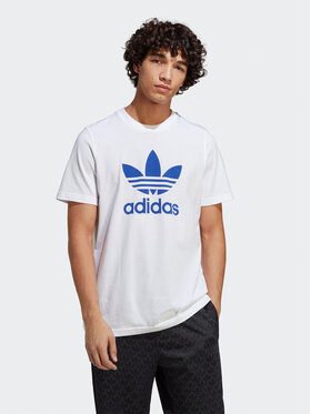 adidas adidas Tričko Adicolor Classics Trefoil T-Shirt IA4813 Biela Regular Fit