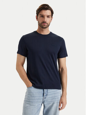 Calvin Klein Calvin Klein T-Shirt LV04LG222G Dunkelblau Slim Fit