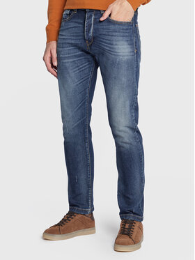 United Colors Of Benetton United Colors Of Benetton Jeansy 4AC9UE001 Niebieski Slim Fit