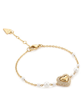 Guess Guess Bransoletka JUBB06 009JW Złoty