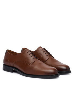 Tommy Hilfiger Tommy Hilfiger Κλειστά παπούτσια Corporate Dressy Lth FM0FM06023 Καφέ