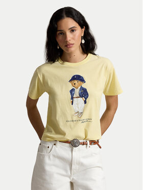 Polo Ralph Lauren Polo Ralph Lauren Marškinėliai 211B17792001 Šviesiai geltona Regular Fit