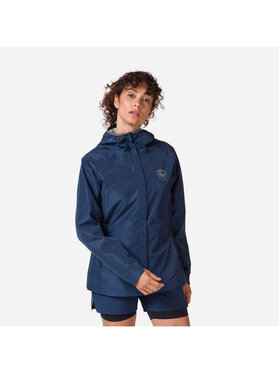 Rossignol Rossignol Kurtka przeciwdeszczowa W Skpr Active Jkt Granatowy Regular Fit
