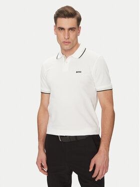 BOSS BOSS Polo Paul 50506193 Beżowy Slim Fit