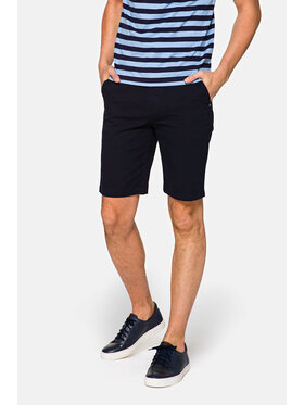 Lancerto Lancerto Szorty materiałowe Mauritius Granatowy Regular Fit