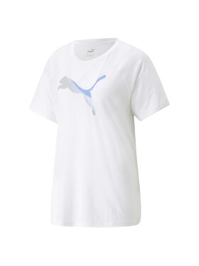Puma Puma T-Shirt 673066 Biały Regular Fit