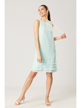 QUIOSQUE QUIOSQUE Sukienka codzienna MINT DRESS Zielony Regular Fit