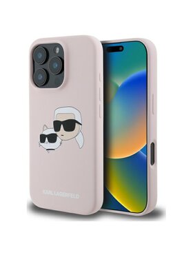 KARL LAGERFELD KARL LAGERFELD Etui na telefon iPhone 16 Pro Różowy