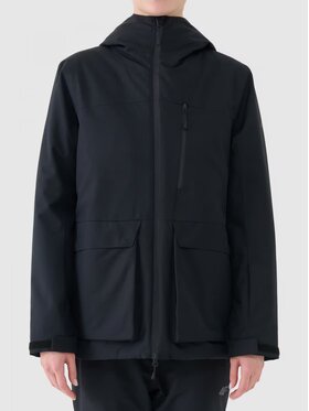 4F 4F Μπουφάν για σκι 4FWAW24TTJAF0782-20S Μαύρο Regular Fit