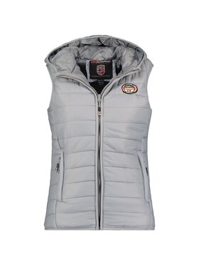 Geographical Norway Geographical Norway Kamizelka WW2008E/GNO-Light Grey Szary Regular Fit