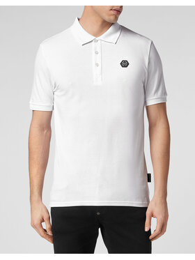 PHILIPP PLEIN PHILIPP PLEIN Polokošile 28536 Bílá Slim Fit