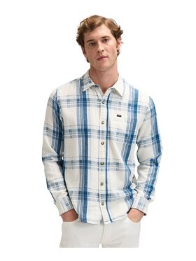 Lee Lee Koszula 112377249 Niebieski Regular Fit