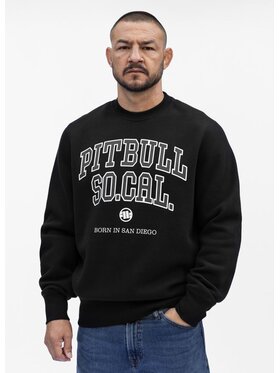 PITBULL PITBULL Bluza SO CAL Czarny Regular Fit