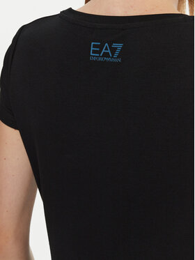 EA7 Emporio Armani T-shirt 6DTT03 TJKUZ 1200 Crna Regular Fit