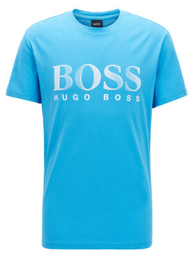 Boss T-shirt RN 50407774 Plava Relaxed Fit