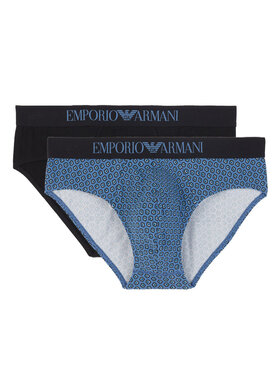 Emporio Armani Underwear Emporio Armani Underwear Súprava 2 kusov slipov 1117331A504 Tmavomodrá