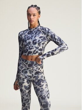 adidas by Stella McCartney adidas by Stella McCartney Koszulka techniczna 161717 Beżowy Slim Fit