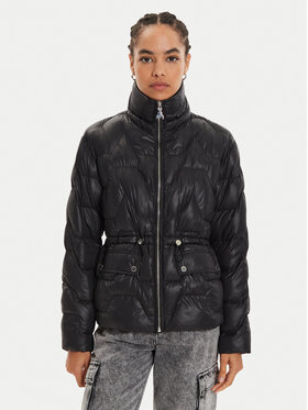 Patrizia Pepe Patrizia Pepe Демісезонна куртка 8O0132/A451-K103 Чорний Regular Fit