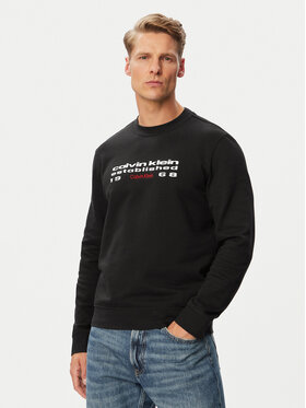 Calvin Klein Calvin Klein Mikina LV04RG270G Čierna Regular Fit
