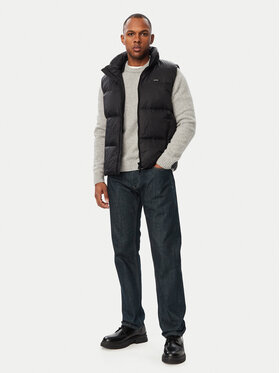Calvin Klein Calvin Klein Kamizelka LV04LH504G Czarny Regular Fit