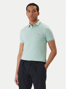Tommy Hilfiger Tommy Hilfiger Tricou polo Seasonal MW0MW39993 Verde Slim Fit