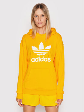 adidas adidas Džemperis HK9653 Geltona Regular Fit