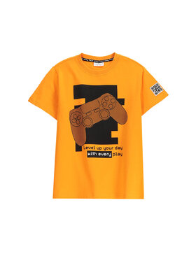 Coccodrillo Coccodrillo T-Shirt WC5143203GBJ Orange Regular Fit