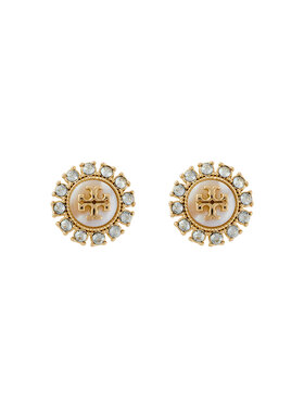 Tory Burch Tory Burch Auskarai Kira Crystal 87083 Auksinė