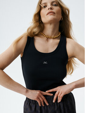 MARI PRETI MARI PRETI Tank top Vista Czarny Regular Fit