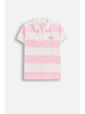Coccodrillo Coccodrillo T-Shirt WC6143601JGK-022 Różowy Regular Fit