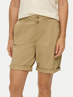 s.Oliver s.Oliver Шорти з тканини 2142741 Бежевий Regular Fit