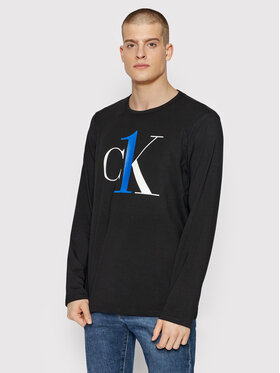 Calvin Klein Underwear Calvin Klein Underwear Тениска с дълъг ръкав Crew 000NM2017E Черен Regular Fit