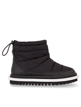 Tommy Jeans Tommy Jeans Μποτάκια Tjw Padded Flat Boot EN0EN02292 Μαύρο