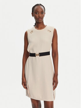 Liu Jo Sport Liu Jo Sport Kleid für den Alltag TA5139 TS923 Beige Regular Fit