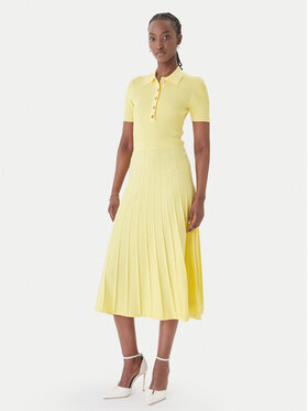 MICHAEL Michael Kors MICHAEL Michael Kors Úpletové šaty MT5834F33D Žlutá Regular Fit