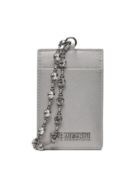 LOVE MOSCHINO LOVE MOSCHINO Kreditkartenetui JC5853PP4IK2390B Silberfarben