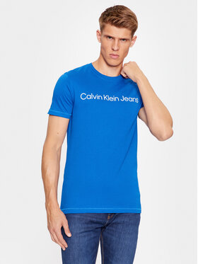 Calvin Klein Jeans Calvin Klein Jeans Tricou J30J322344 Albastru Slim Fit