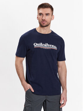 Quiksilver Quiksilver T-Shirt Between The Lines EQYZT07216 Tmavomodrá Regular Fit